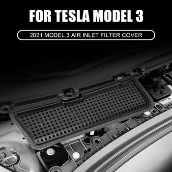 Bez pogreške Poklopac mjenjača Vozila Sigurnosni Zaštitni Poklopac za usisnog filtra Zamjena Usisnog otvora Klima uređaja za Tesla Model 3 2021