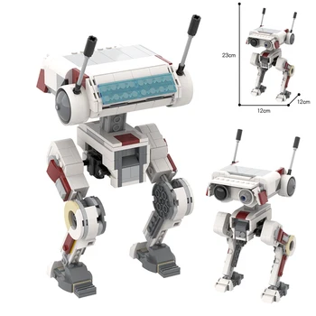 Zvijezda filma Pali Nalog BD-1 Prediktivni Vojni Robot Gradivni Blokovi DIY Skupština Cigle Stroj Dječje Igračke Za dječake