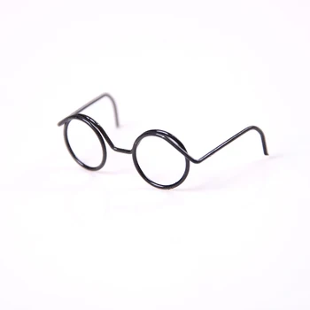 Novi 2 kom. Modni Okrugli rimless bez leća Retro cool lutkarske naočale za lutke BJD 1/6 35 cm na veliko