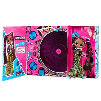 Novi Originalni Lol Iznenađenje Lutka Starija Sestra Remix Trend Prerušiti OMG Frizerski Lutke Glazba Poklon Kutija za Igračke za djevojčice