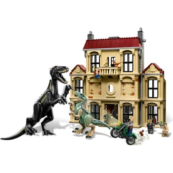Svijet jurske Dinosaur Индораптор Pobuna U Posjed Lockwood Gradivni Blokovi Igračke za Djecu 75930 Kompatibilnost