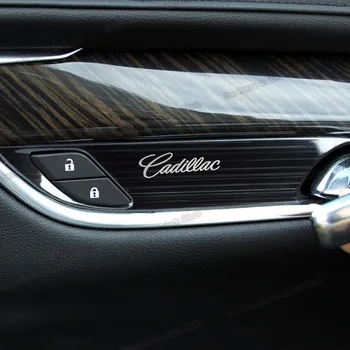 Lsrtw2017 Unutarnja Vrata Automobila Ručka Zdjele Poklopac Ploče Obloge Obloge za Cadillac Xt6 2019 2020 2021 Pribor Dijelovi Za Автостайлинга