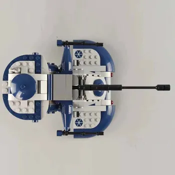 Novi 2021 Zvijezda AAT Oklopnog Napad Tenk Vojnika-klon Asoka Figurice Robot Cigle Model Gradivni Blokovi Igračke Za dječje darove