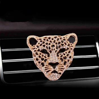 Novčani leopard s dijamantima auto klima uređaja utičnica parfem auto parfem interijera pribor za automobil miris