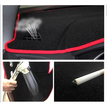 Tepih za Poklopca ploči s instrumentima u automobilu za Mitsubishi ASX 2010-2018 2019 2020 Nadzorne ploče Štitnik Za sunce Tepih Tepisi Anti-UV-zaštitnik Pribor