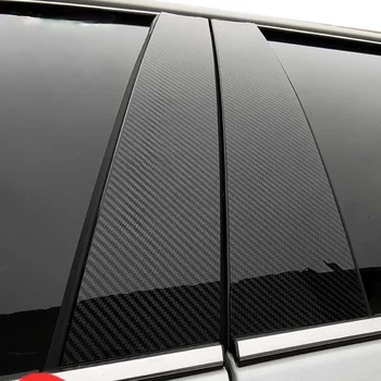 БУМБЛОК od karbonskih vlakana Auto prozor B satna Dekorativna Naljepnica za Toyota Camry 8th 2018 2019 Pribor za završnu obradu kućišta za styling automobila