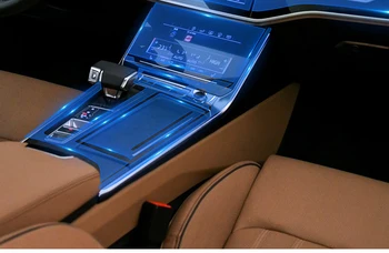 Naljepnica za Audi A6L A6 C8 2018 2019 2020 Centralno upravljanje zaštitna folija zaslona zaštitna folija za maglu Auto oprema