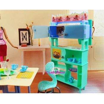 Minijaturni Namještaj Join n Joy Home Blagovaona Set za Lutkarske Kuće Barbie Najbolji Poklon Igračke za Djevojčice Besplatna dostava