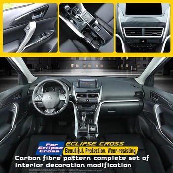 Dodatna oprema za interijer vozila pogodna za dekorativne нашивки na upravljaču Mitsubishi Eclipse Cross