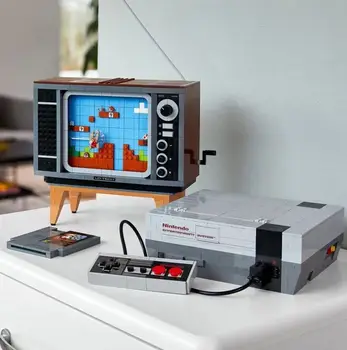 Nova Konzola je Super Marioed NES Model Sustav za Zabavu Nintendos Građevinski Blokovi i Cigle Tv Igra Dječje Igračke Za Djecu, Poklone
