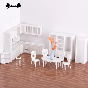Novi 1:25 Građevinski pijesak stol materijal model unutrašnja dekoracija scene kauč za sjedenje kit