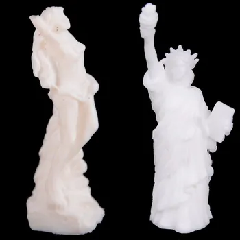 Mini-Kip Božice Iz Tar/Skulptura Od Smole Prekrasnih Anđela,Ukras Za Ljude,Vintage Kip Slobode, Pribor Za Lutke Prirode