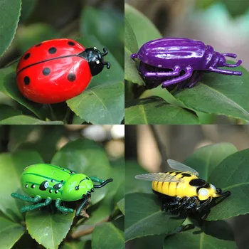 Vruće životinje Igračke za insekte Simulacija pauk pčela letjeti rak Dama mantis Električni robot Igračka Halloween Podvala Insekti igračke za mačke