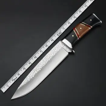 Nož s fiksnom oštricom Japanski Čelični Noževi Za opstanak Na otvorenom Nož je Ručni rad Za kampiranje Lovački Noževi Višenamjenski EDC Nož