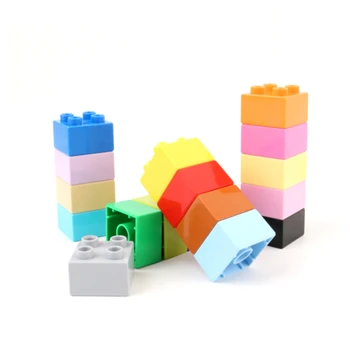 Diy Gradivni Blokovi 12*12 Bodova Pribor Velikim Čestice Osnovne Ploče, Plastične Cigle Okretne Ploče Građevinske Igračke za djecu