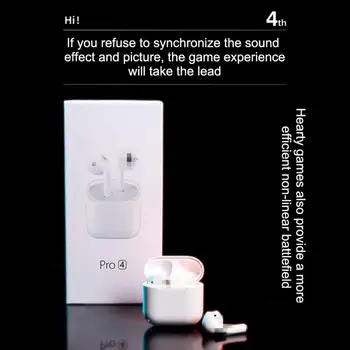 TWS PRO 4 Bežične Bluetooth Slušalice 5,0 Slušalice Sportske Slušalice Vodootporne Slušalice Za Iphone Huawei Xiaomi Smartphone