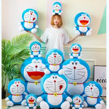 Doraemon Crtani Slatka Kawai Pliš Igračke Lutke Mekani Mekani Plišani Пелучи Grand Dječje Plišane Igračke Jastuk Novi Ukras Kuće