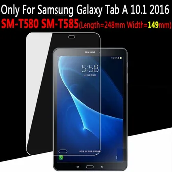 Kaljeno staklo za Samsung Galaxy Tab, A 10,1 2016 SM-T580 SM-T585 T580 Zaštitna folija za ekran 0,3 mm 9 H HD Prozirna folija za tablet