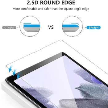 [2 Kom] Kaljeno Staklo Za Samsung Galaxy Tab A7 Lite 8,4 2021 SM-T220 SM-T225 Zaštitna folija Za Ekran sa Potpuna pokrivenost
