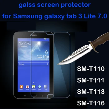 Zaštitnik Zaslon od kaljenog stakla za Samsung Galaxy Tab 3 Lite 7.0 9H Zaštitna folija za Tab3 Tab3 T110 T111 T116 SM-T113NU