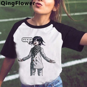 Оума Кокичи Данганронпа V3 t-shirt ženska odjeća vanjska odjeća tumblr grafički majice ženska t-shirt majica kawai харадзюку kawai