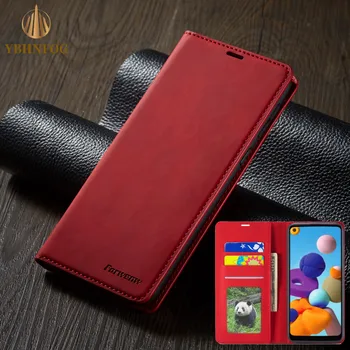 Flip Torbica za Samsung Galaxy A52 A72 A42 A32 A22 A51 A71 A21S A12 A11 A82 A91 Magnetni kožni novčanik Torbica-držač vrećica za telefon