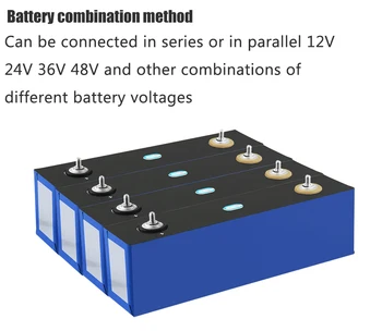 16x LiitoKala 3,2 U 180Ah Lifepo4 baterija baterija baterija baterija baterija velike struje diy12 U 24 U Solarni inverter za pohranu RV Električna golf vozila