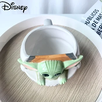 Disney Jednostavan Keramički Materijal Čaša Za Vodu Crtani Zabavna Osobnost Bubalo Veliki Kapacitet Čaša Za Vodu Šalica Za doručak