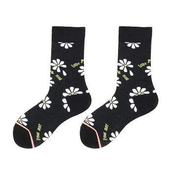 Ženske pamučne čarape Smiješno Slatka crtani marke muške čarape velikih veličina 36-43 Debeli jesensko-zimske Umjetničke Berba čarape u japanskom stilu