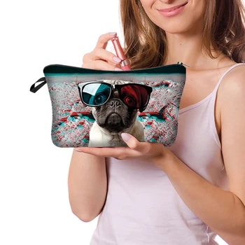 Nove kozmetičke torbice za šminkanje 3D Ispis Crtani Mačka Косметичка - organizator Torba Čiste, Lijepe Žene i Djevojke Toaletne Torbe Косметичка za putovanja