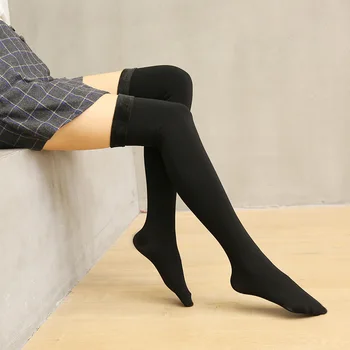 Zimske simulacija najlon višeslojne tople čarape na japanskom stilu plus baršun obložen super mekani donji dio čarape