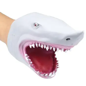 Plastični Ručna Lutka-morski pas za povijest TPR Rukavice s glavom životinje Dječje igračke Poklon Figura Glave životinja Živo Dječje Igračke Model Pokloni