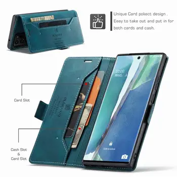 Flip Torbica za Samsung Galaxy Note 20 Ultra Caso Magnetni Kožni Novčanik Torbica za Samsung Note 10 Plus Sjedalo