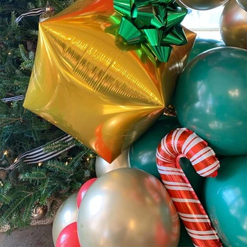 Božićni baloni Božićna dječja igračka Djed Mraz Božićno Drvce balon od folije Home dekor na Napuhavanje balona za stranke