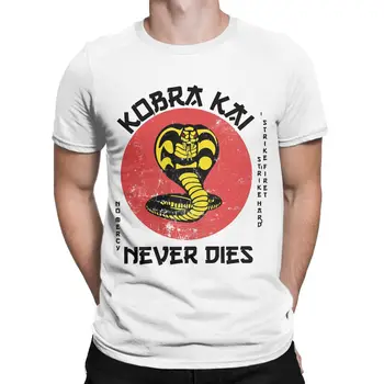 Zabavna majica Kobra Kai Essential Majica Muška ženska majica okruglog izreza od čistog pamuka kratkih rukava Tees Plus Veličina Majice