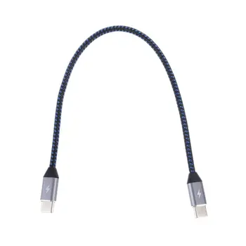 0,25 m/1 m/2 m Čvrst Dvostruki Kabel za Punjenje u automobilu Tip c Tip C Tip C Brzi Punjač za Punjač kabel za Pametne mobilne telefone