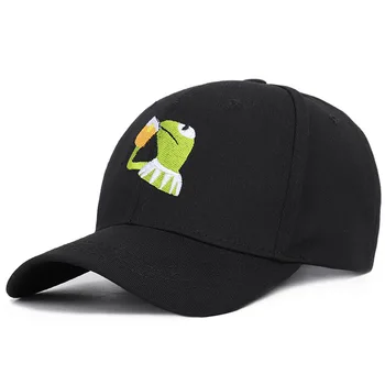 Kapu s vezom u obliku žabe, muška godišnje kapu s gornjim poklopcem, хлопковая kapa za tatu, žensku kapu s konjske repom, gorra hombre