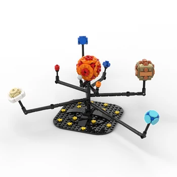 Svemirska Serija Sunce Mjesec Svemir Osam Planeta Gradivni Blokovi Mini Mars Merkur Cigle Ideja Je Prikupiti Igračke Za Djecu Pokloni