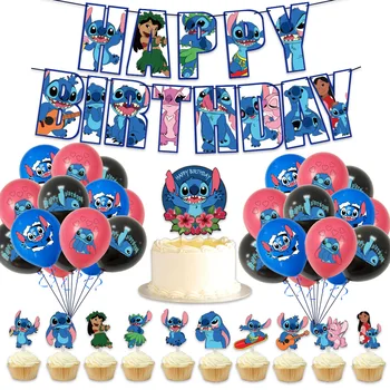 Disney Loli bodom skup svečane pribora banner balon cupcake topper ukras na dan rođenja tuš dječji svečani skup za Jednokratnu upotrebu