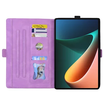 3D Leptir s cvjetnim reljefni za XiaoMi MiPad5 Pro 11 inča 2021 Torbica za tablet Mekana torbica TPU za Funda MiPad 5 Pro Mi Pad 5 Torbica