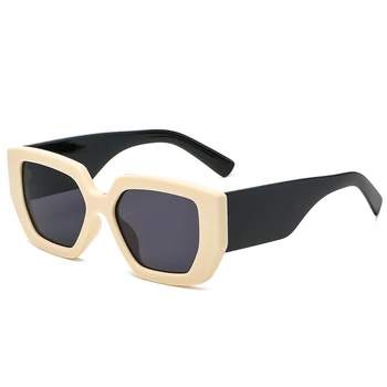 Vintage Steampunk Luksuzni Sunčane Naočale u veliki ivicom Muškarci Žene Brand Dizajn Modni Trg Sunčane Naočale Nijanse UV400 Retro Naočale