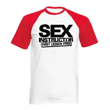 Seks-Instruktor Zabavne Kreativne Muške muška majica Novo kratkih rukava i okruglog izreza Pamučne Svakodnevne Majice