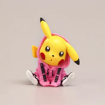 Pikachu Igračku Anime Figure Pokemon Psyduck Figurica Pokémona Model Igračke Lutke Crtani Pvc auto Dekoracija Za Djecu L85
