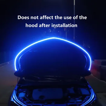 Jednostavno Dugu Traku Kroz tip Led Automatski Modificirana Prednja Lampa Za Nadogradnju Ukrasne svjetla Auto Dnevna svjetla Za VW Bora