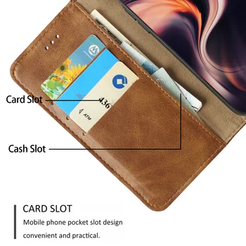 Luksuzni Flip Torbica za iPhone 13 12 11 Pro Max Klasicni Magnetski torbicu za iPhone 13 Mini X Xs 6 7 8 Plus SE Stalak za karte Kožna torbica