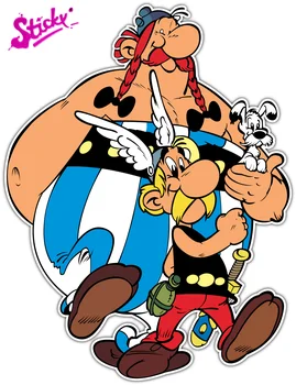 LJEPLJIVE Asterix I Obelix Djeca Crtani Anime Naljepnica Za Auto Oznaka Dekor Motocikl za Offroad Prtljažnik Gitara Laptop PVC Vinil