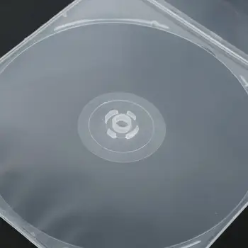 Novi 5,2 mm Prozirno Plastično Kućište na cd-u se Primjenjuje na disk CD DVD CDR DVDR Mekani Plastični Kućište Vanjske Čahura Jednostavan Dostupan Hrapav