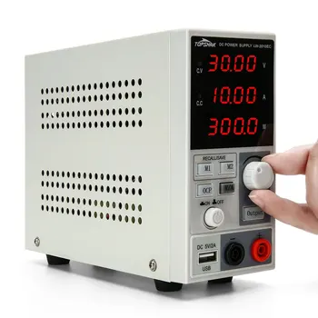 Topshak LW-3010EC USB Kontrolirani Laboratorijski Izvor Napajanja dc 30 10 A LED Digitalni Zaslon Podesivi Impulsno Napajanje